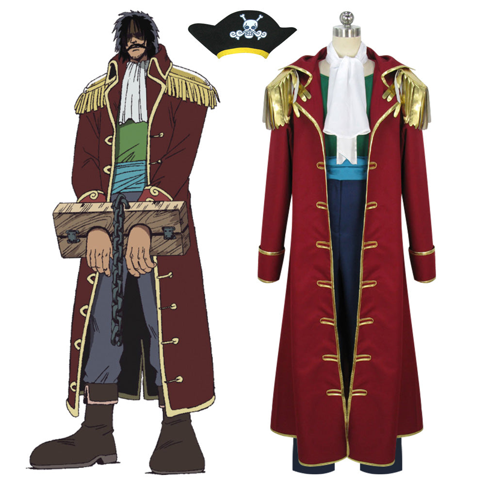 One Piece Gol D Roger Cosplay Costume