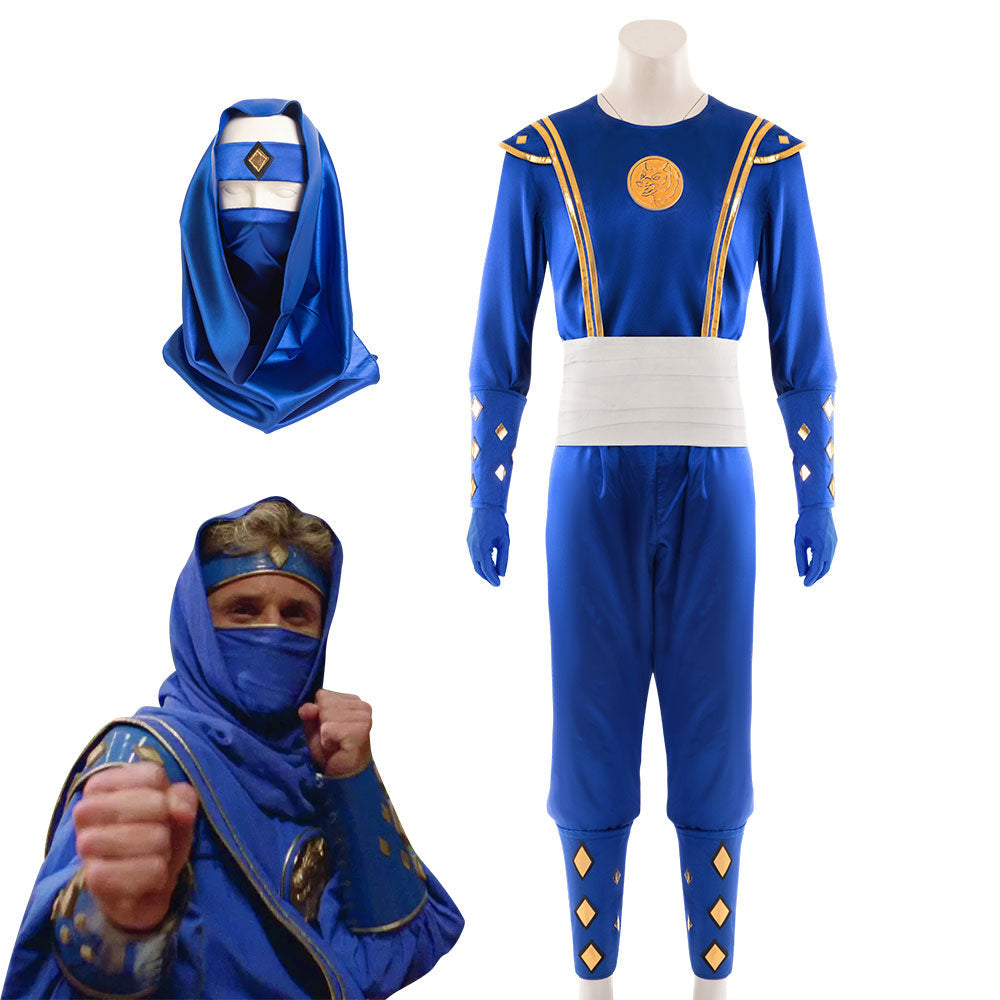 Power Rangers Blue Ninjetti Ranger Blue Ninja Ranger B Edition Cosplay Costume
