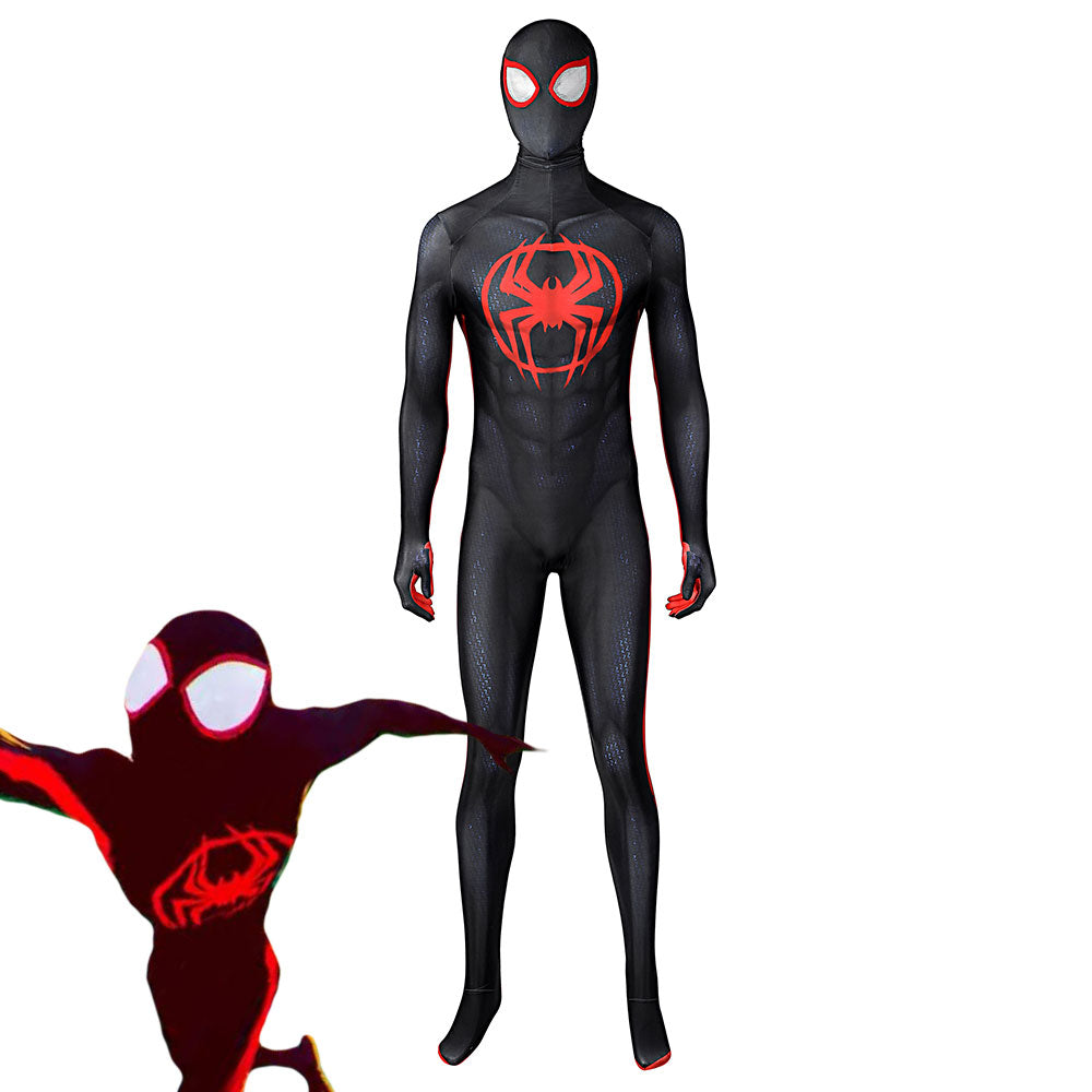 Across the Spider-Verse Miles Morales Cosplay Jumpsuit