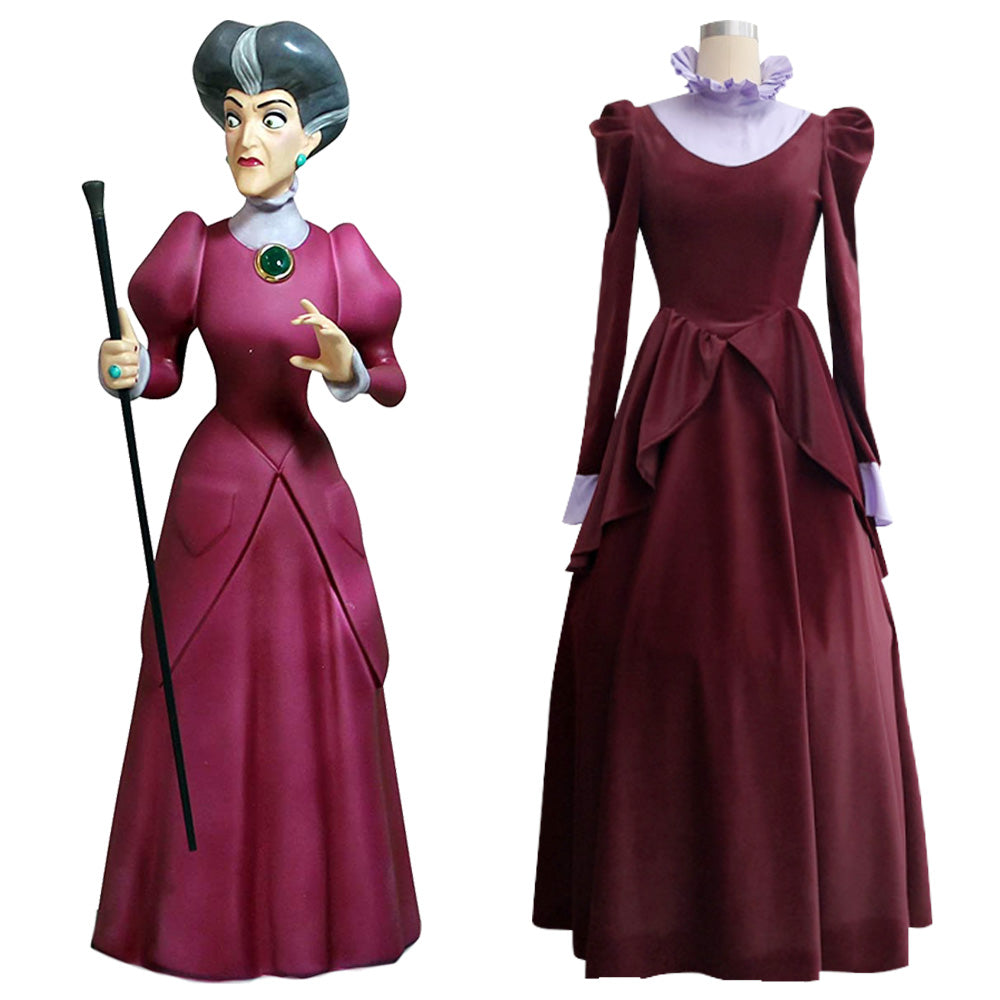 Cinderella Lady Tremaine Cosplay Dress