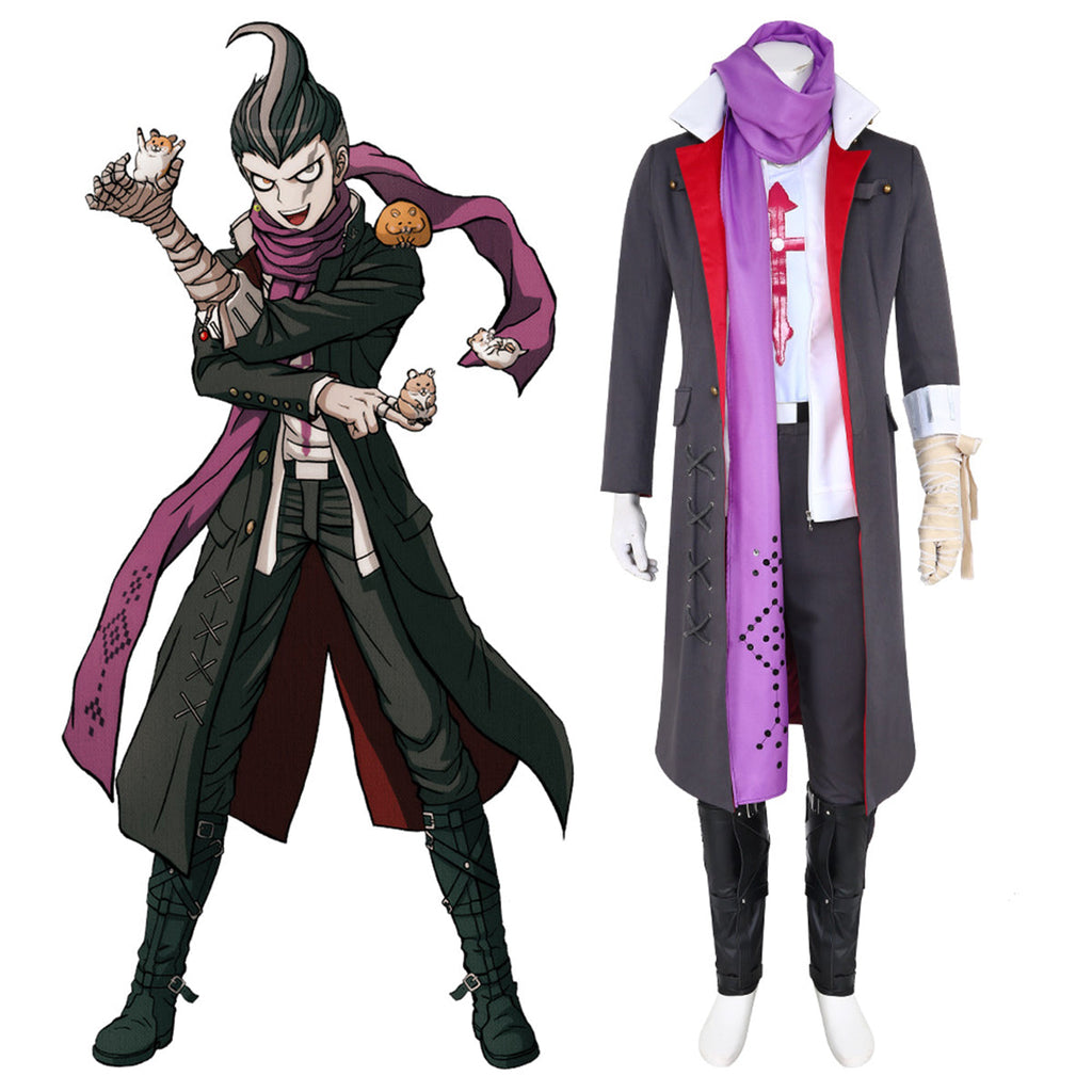 Danganronpa Dangan Ronpa: Trigger Happy Havoc Gundham Tanaka Cosplay Costume