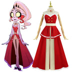 Hazbin Hotel Season 2 Charlie Party Dress Red Dress Cosplay Costume