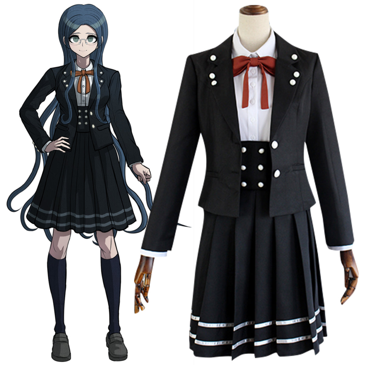 Danganronpa V3 Tsumugi Shirogane Cosplay Costume