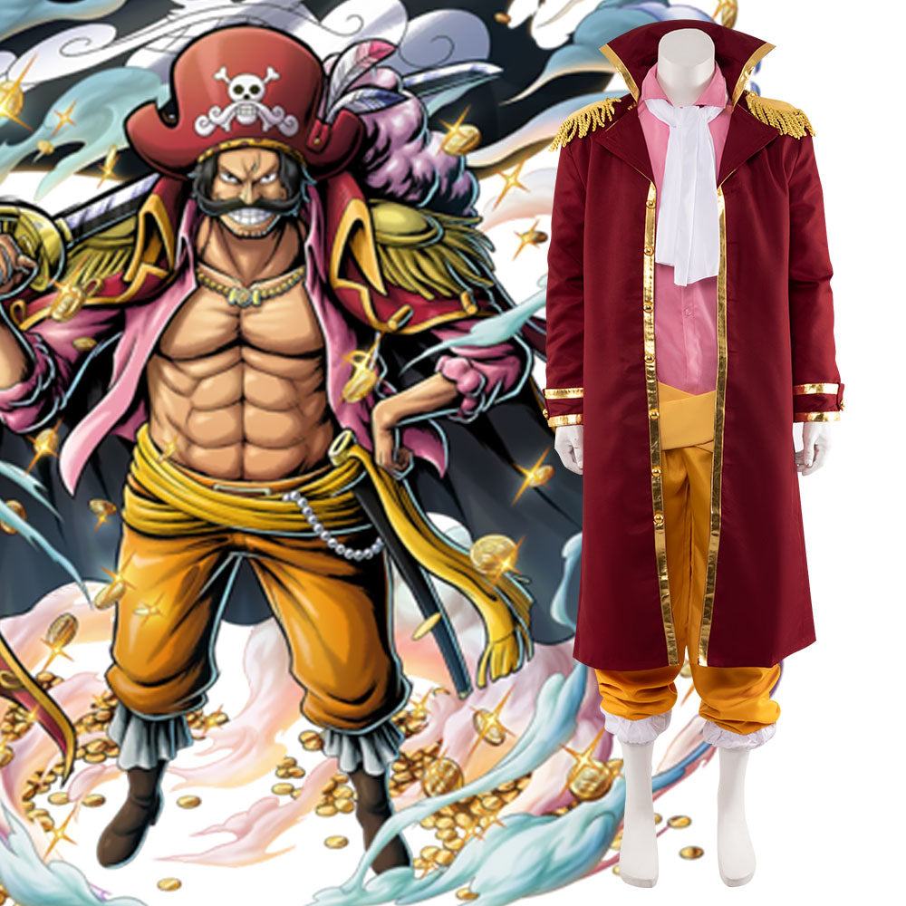 One Piece Gol D. Roger Young CospLay Costume