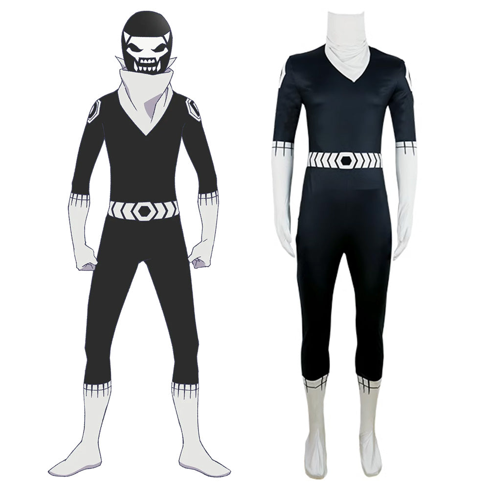 Go! Go! Loser Ranger! Footsoldier D Cosplay Costume
