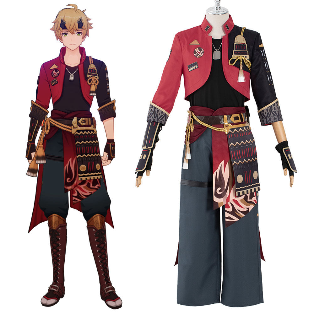 Genshin Impact Thoma Cosplay Costume