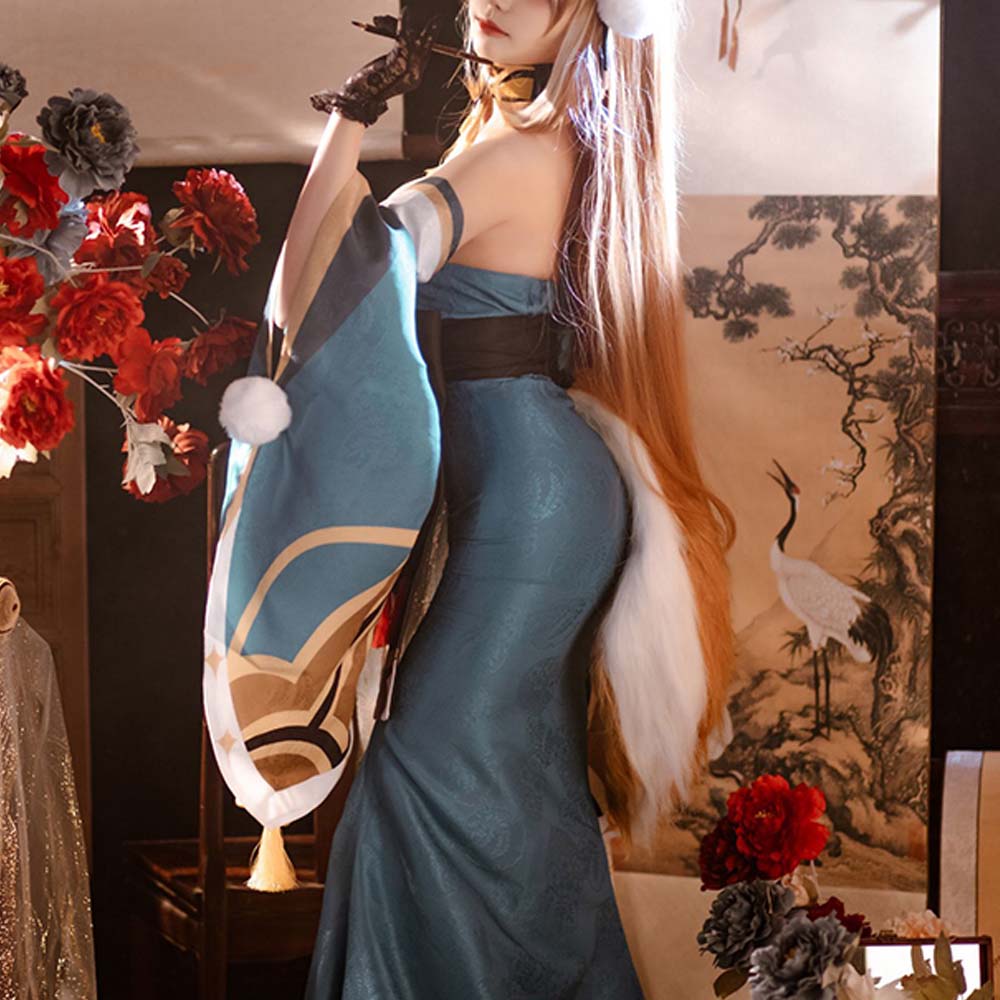 Genshin Impact Ms. Hina Cosplay Costume