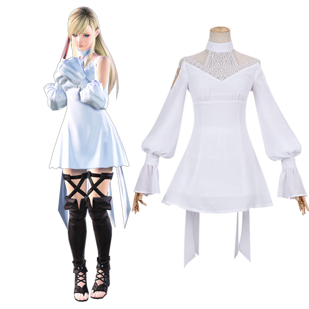 Final Fantasy XIV FF14 Ryne Waters Minfilia Cosplay Costume