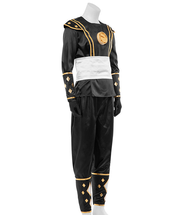 Power Rangers Black Ninja Ranger Black Ninjetti Ranger Cosplay Costume