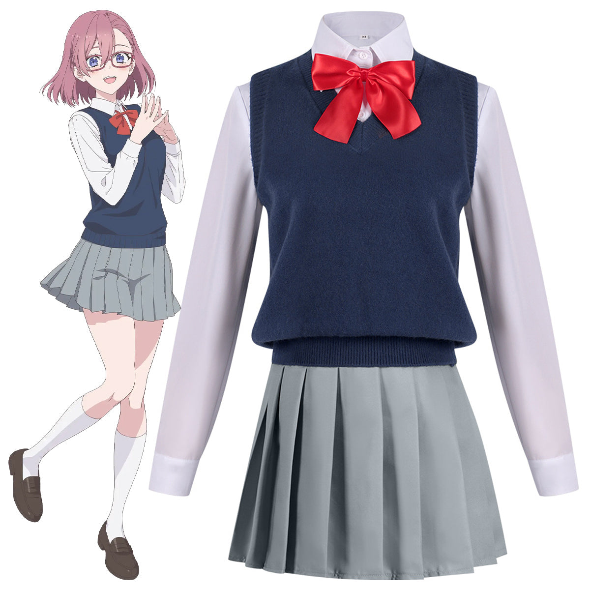 2.5 Dimensional Seduction Ririsa Amano Daily Cosplay Costume