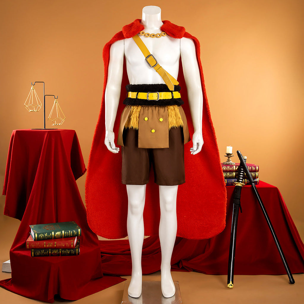 One Piece Monkey D. Luffy Elbaf Cosplay Costume