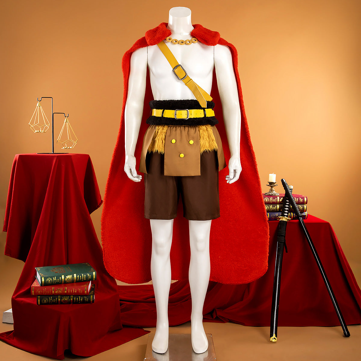 One Piece Monkey D. Luffy Elbaf Cosplay Costume