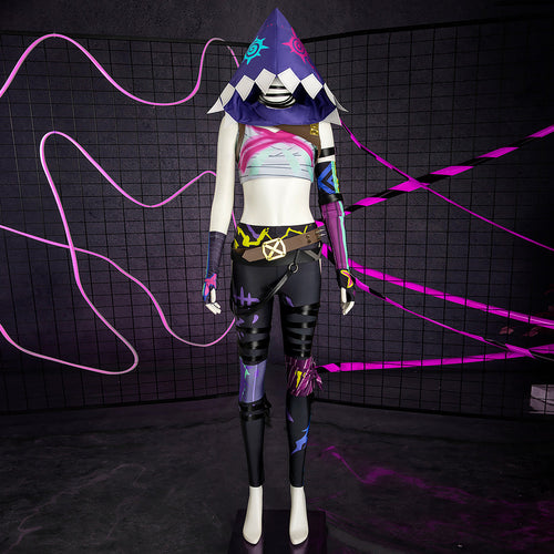 Arcane Season 2 League of Legends LOL Jinx Cosplay Costume