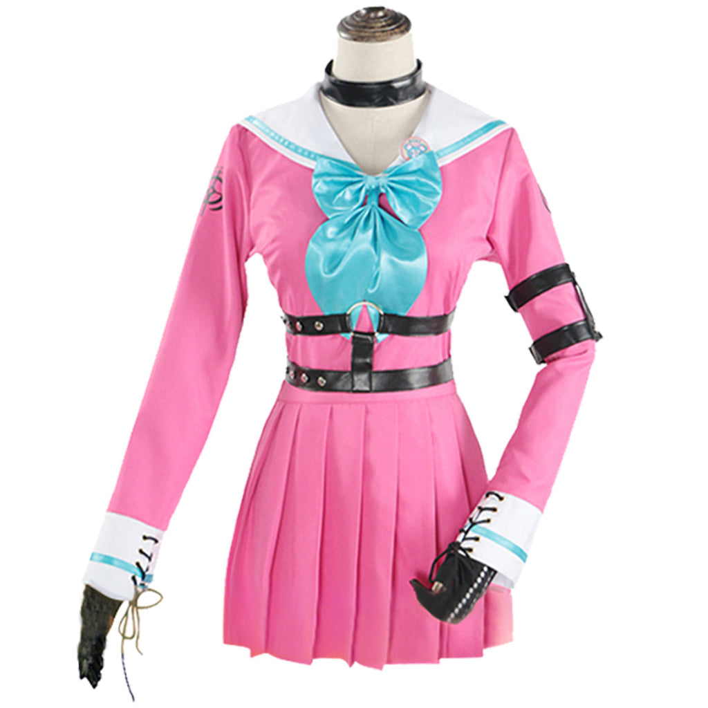 Danganronpa Dangan Ronpa V3: Killing Harmony Miu Iruma Cosplay Costume - No Goggles
