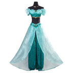 Disney Aladdin Princess Jasmine Dress Cosplay Costume - New Edition