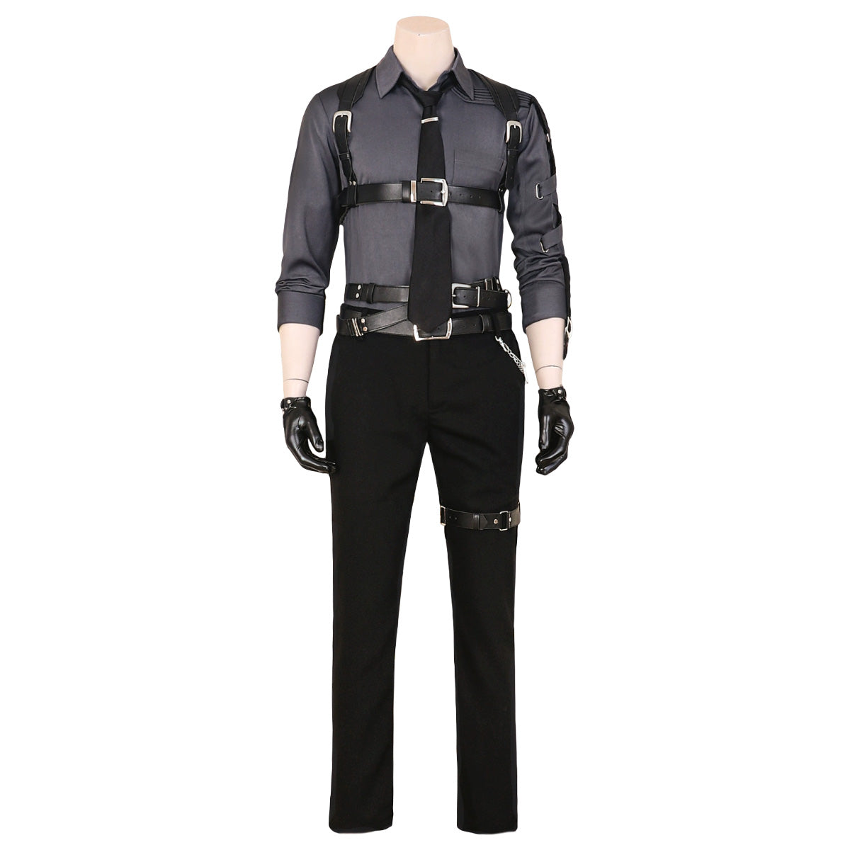Love and Deepspace Precise Control Dark Silver Cosplay Costume