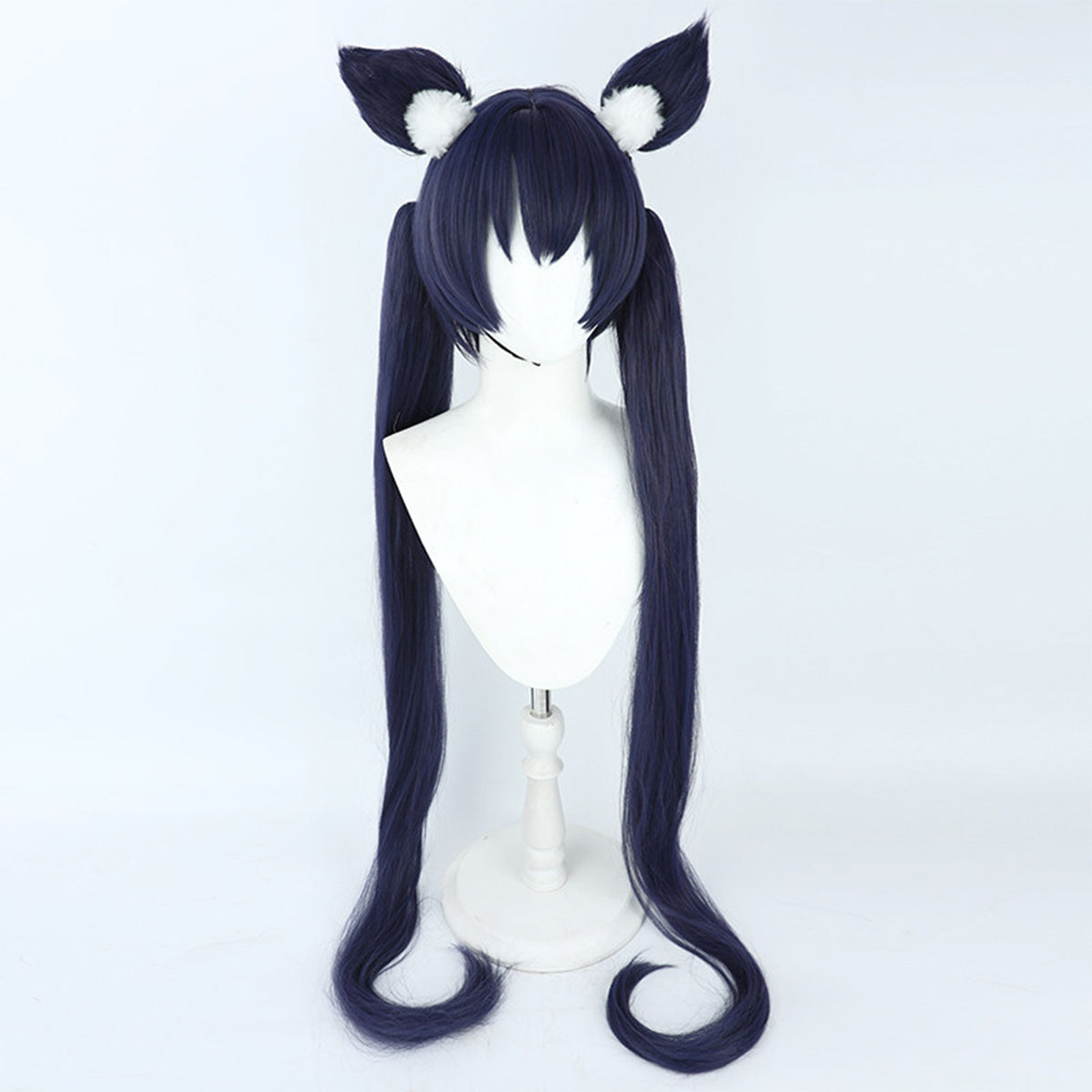 Blue Archive Kuromi Serika Black Cosplay Wig