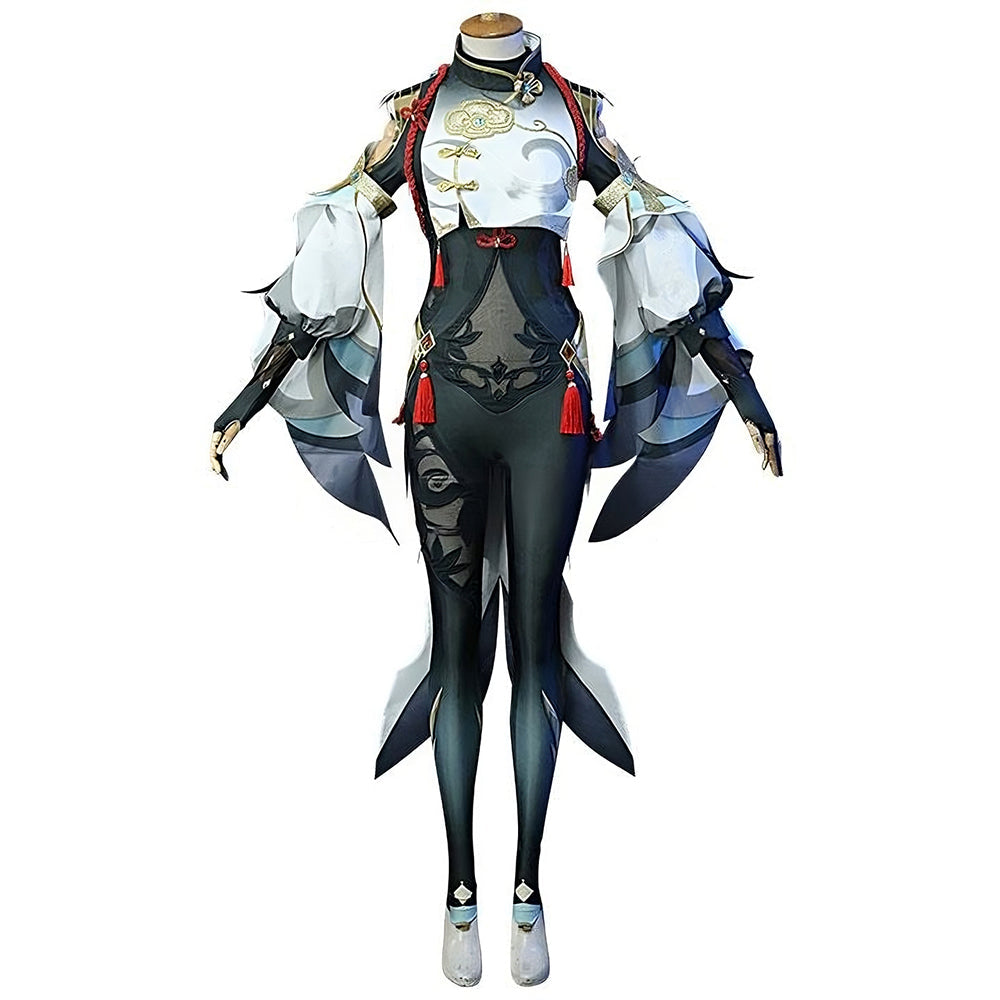 Genshin Impact Shenhe Transparent Version Cosplay Costume