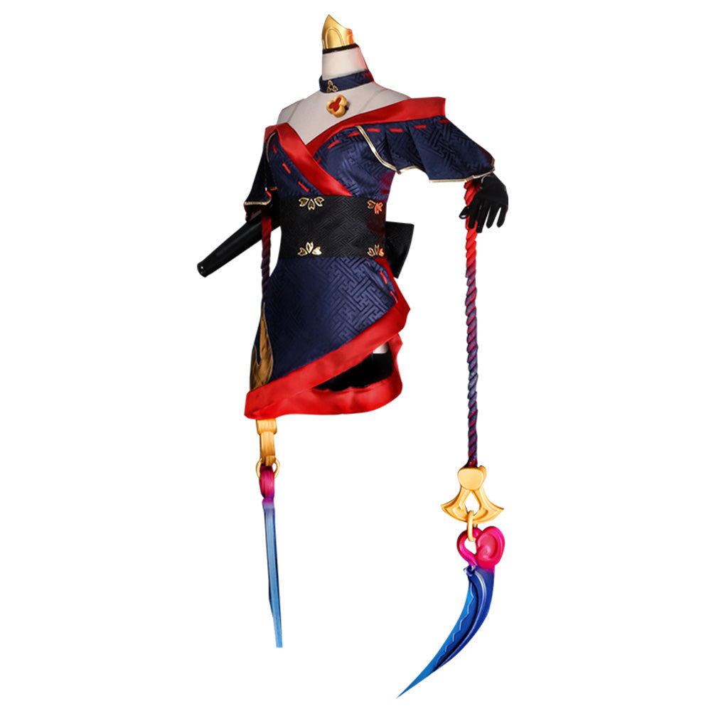 League of Legends LOL Blood Moon Evelynn Cosplay Costume