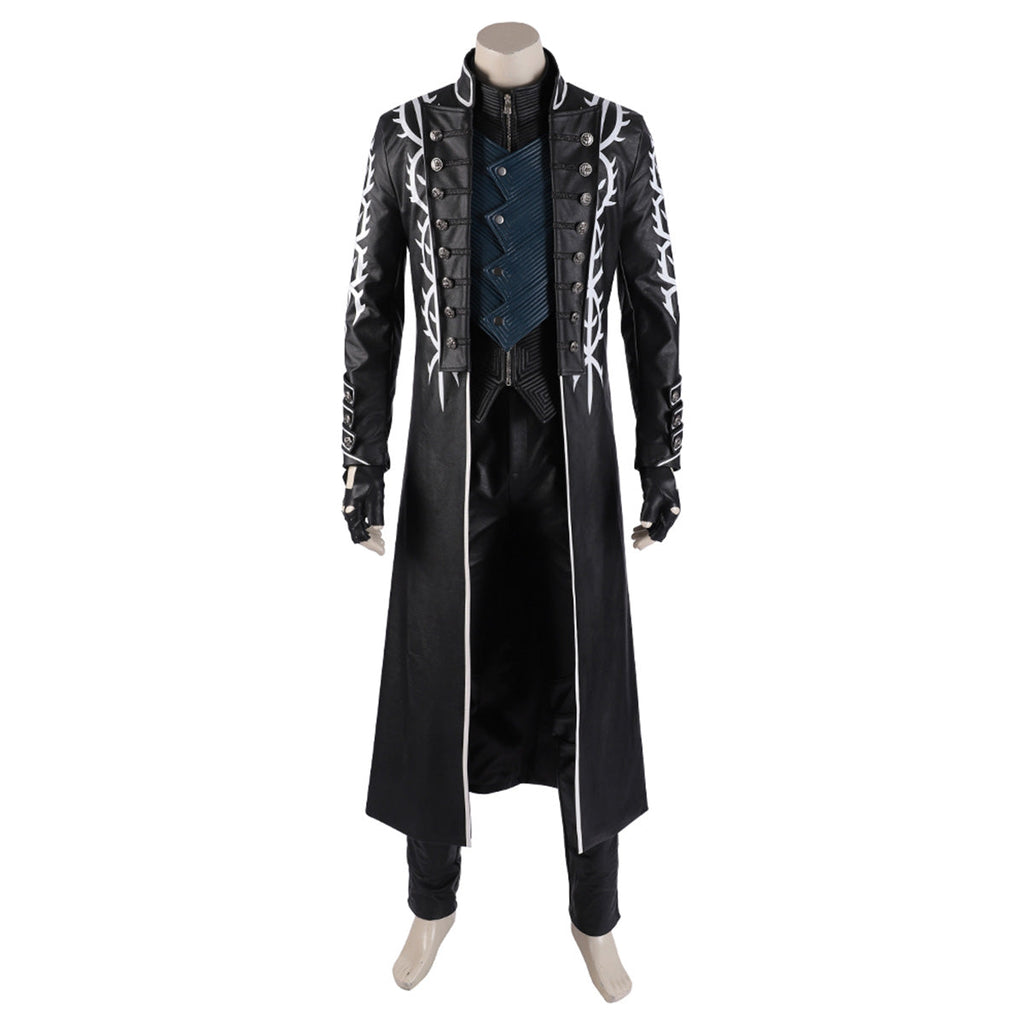 Devil May Cry 5 Vergil Black Cosplay Costume