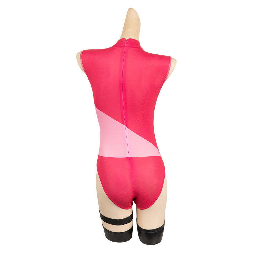 Hazbin Hotel Angel Dust Poison Cosplay Costume