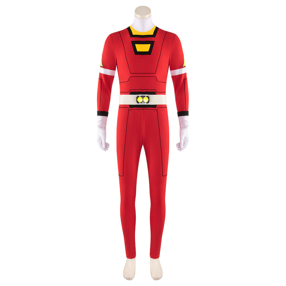 Power Rangers Turbo Red Turbo Ranger Tommy Oliver Cosplay Costume