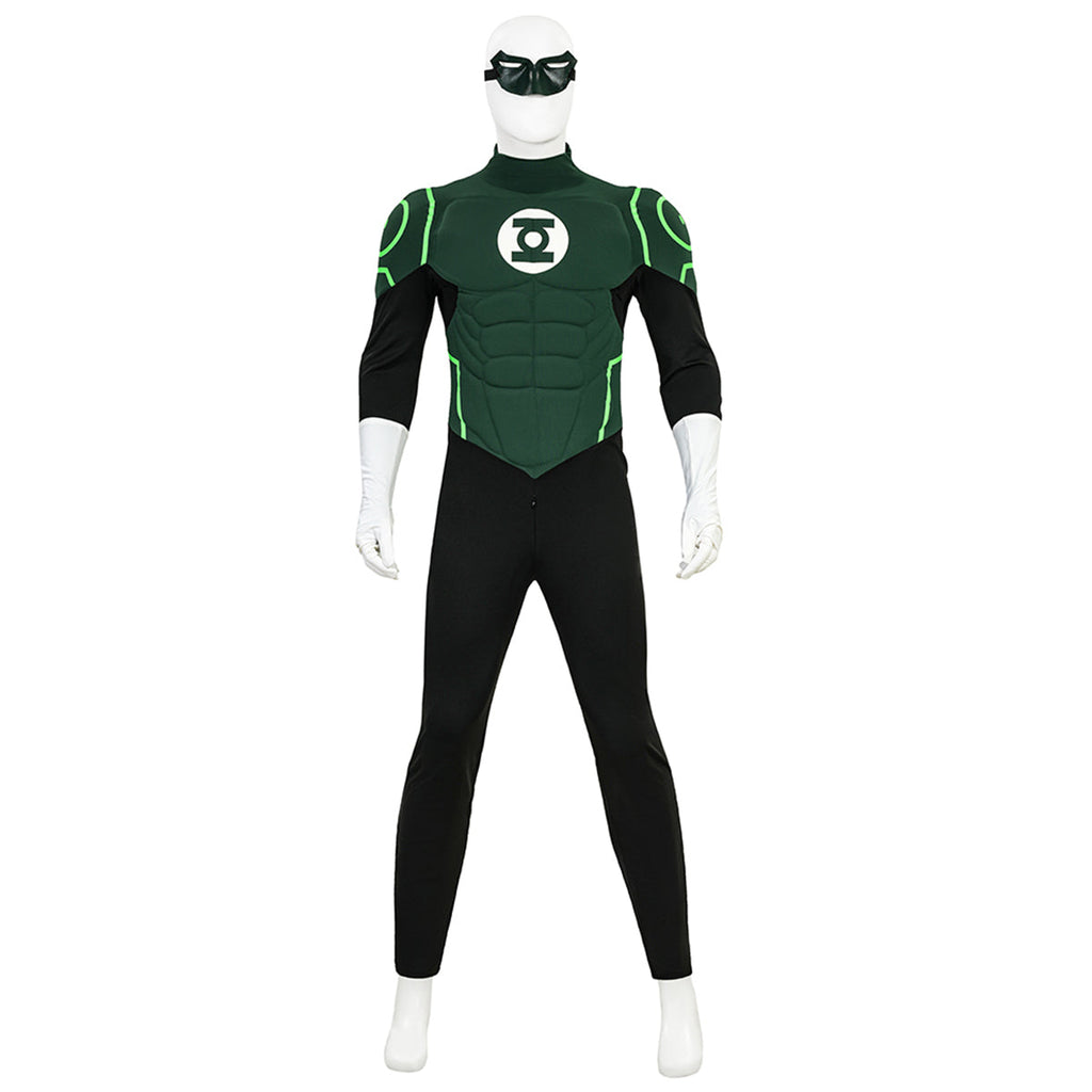 Green Lantern Hal Jordan Cosplay Costume - No Boots