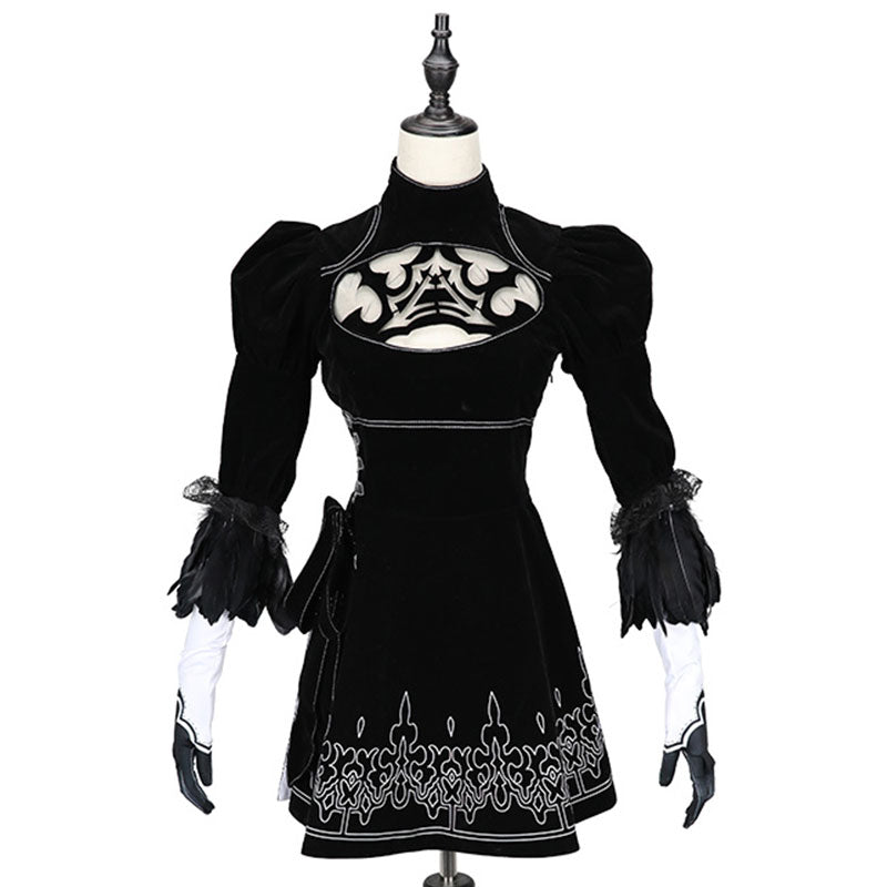 NieR: Automata 2B YoRHa No.2 Type B Halloween Cosplay Costume