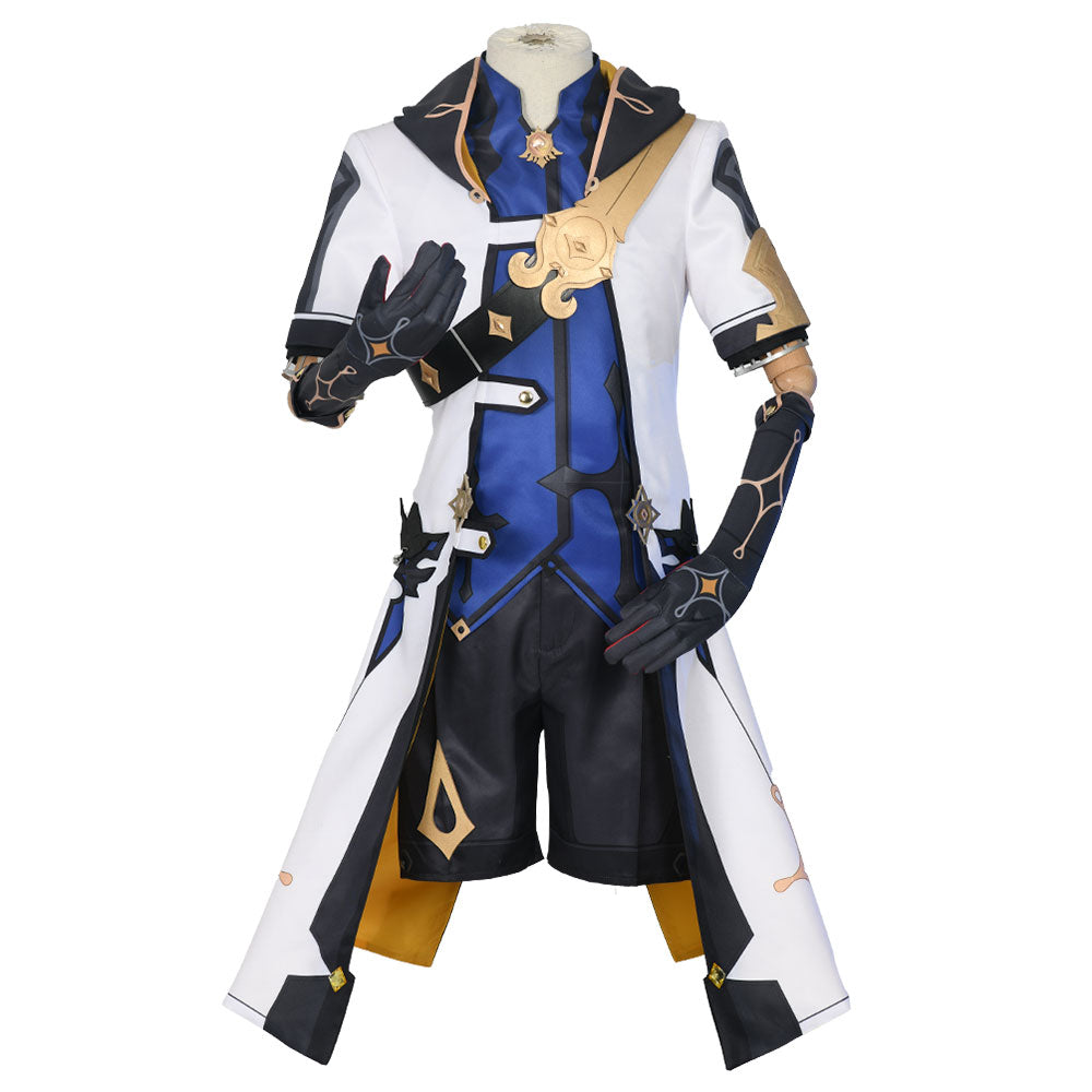 Genshin Impact Albedo Halloween Cosplay Costume