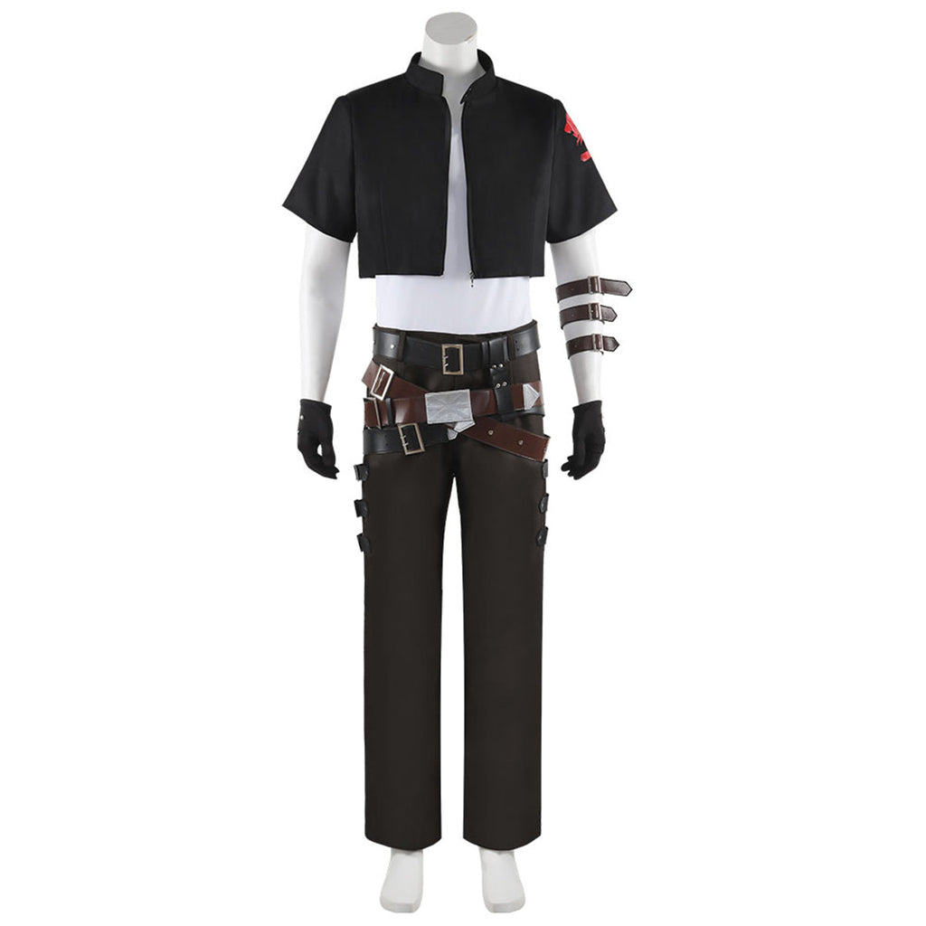 Dissidia Final Fantasy NT Squall Leonhart Kingdom Hearts Cosplay Costume