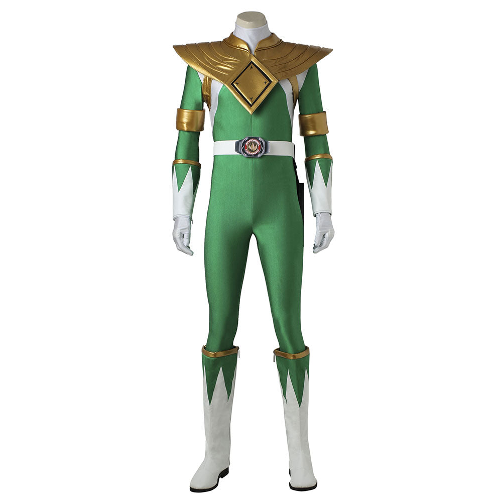 Mighty Morphin Green Ranger Tommy Oliver Costume - No Boots