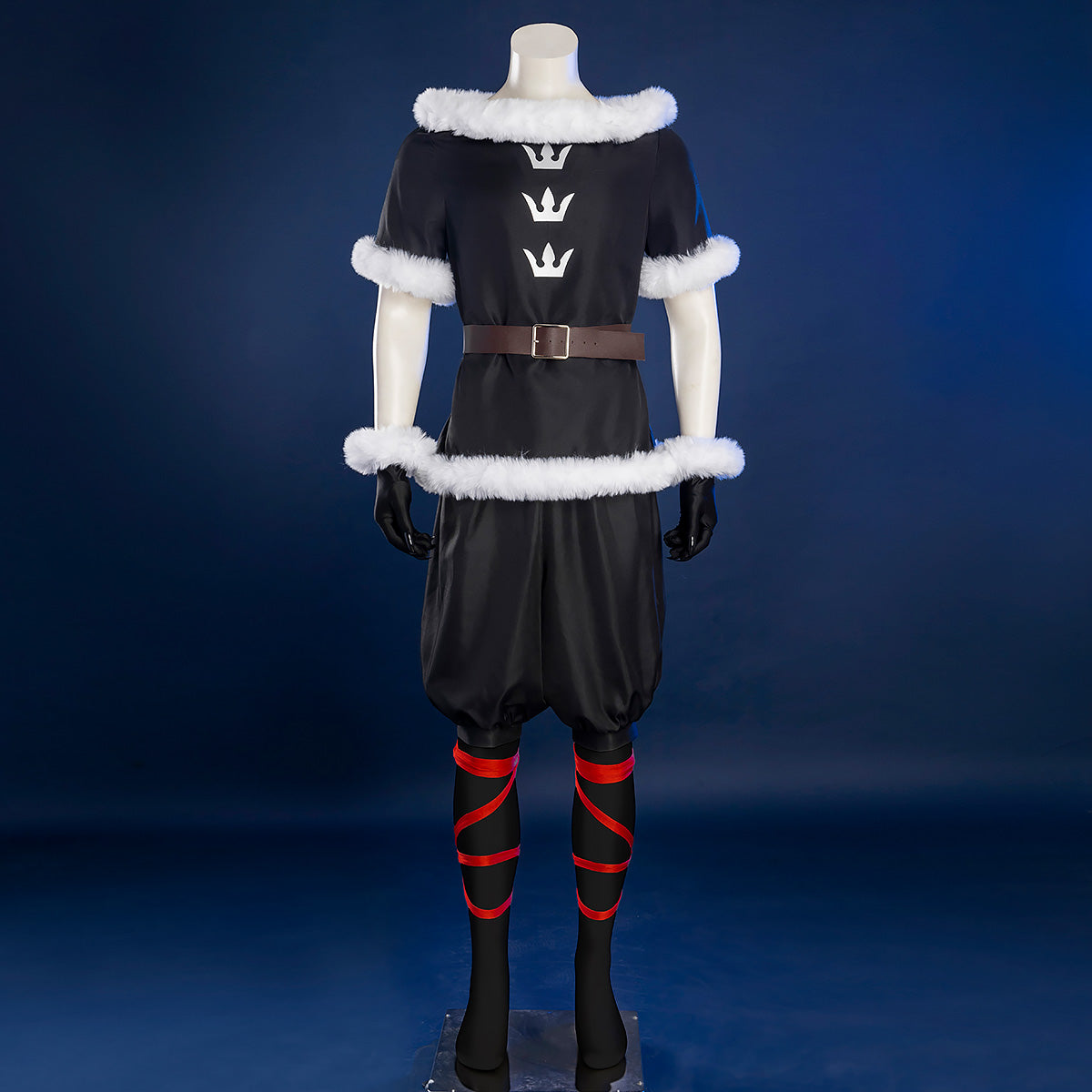 Kingdom Hearts Sora CT Valor Santa Form Cosplay Costume