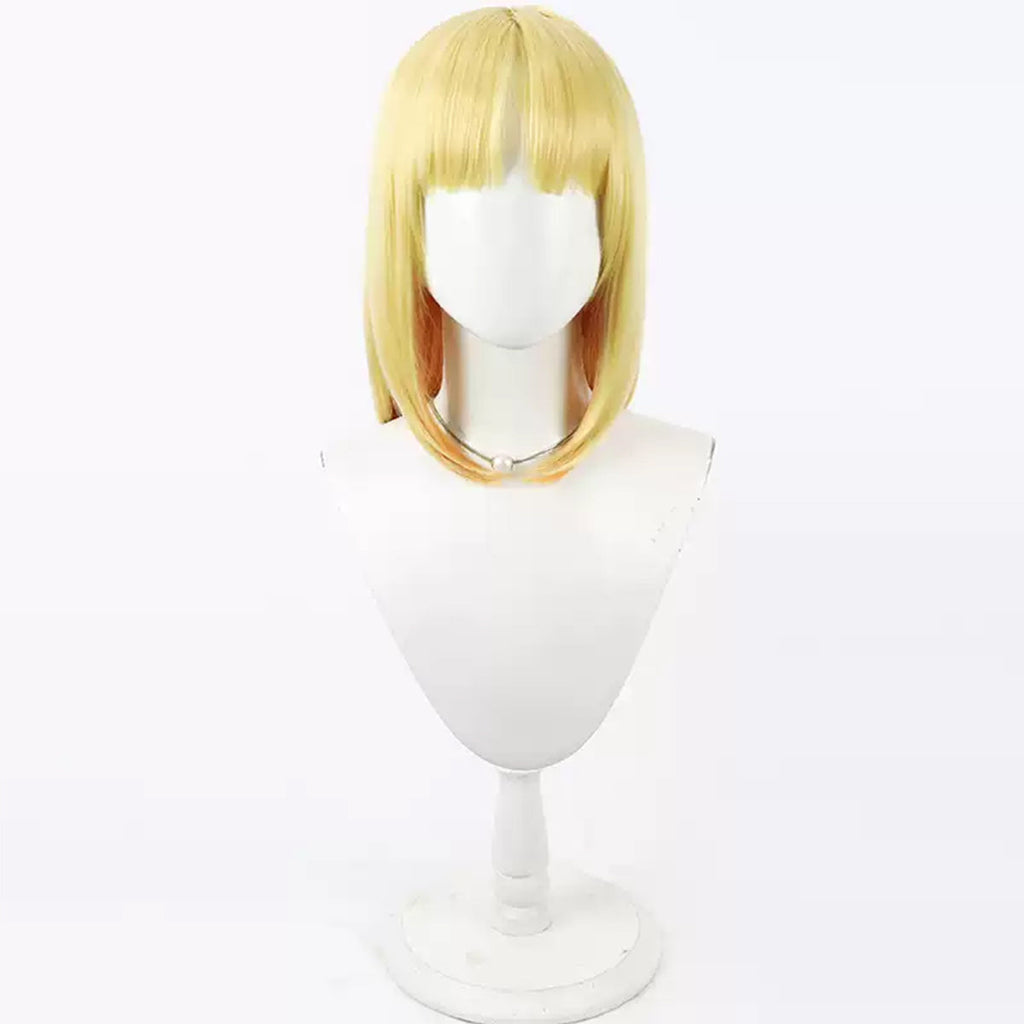 Fate/strange Fake Ayaka Sajyou Golden Cosplay Wig