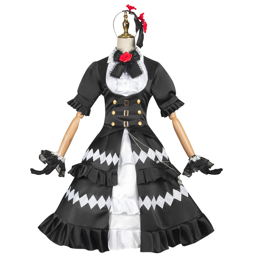 Date A Live III Kurumi Tokisaki Nightmare Cosplay Costume