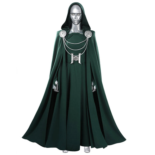 Avengers: Doomsday Latverian Witch Green Cosplay Costume