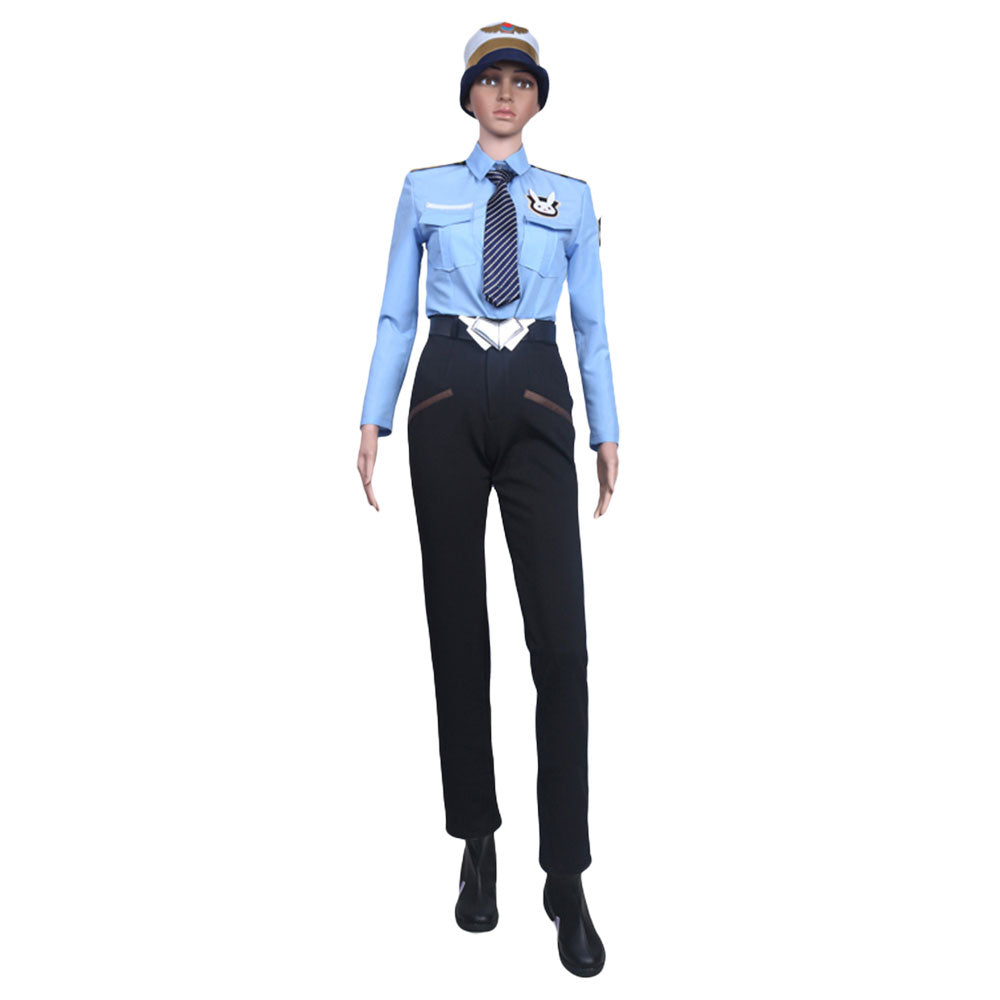 Overwatch Officer D.Va Premium Edition Cosplay Costume