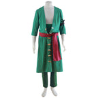 One Piece Roronoa Zoro Green Cosplay Costume