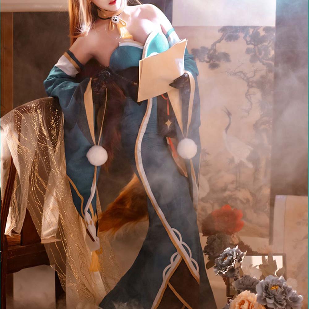 Genshin Impact Ms. Hina Cosplay Costume