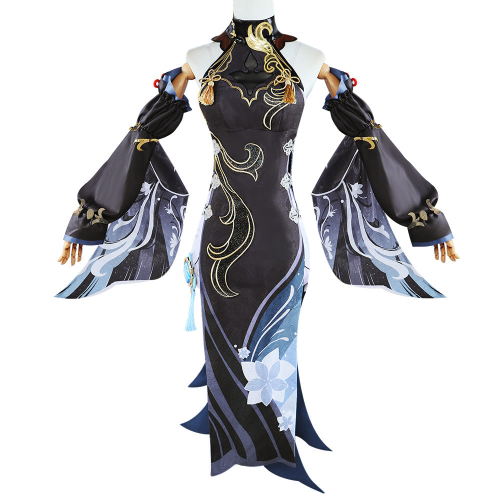 Genshin Impact Shenhe New Skin Cosplay Costume