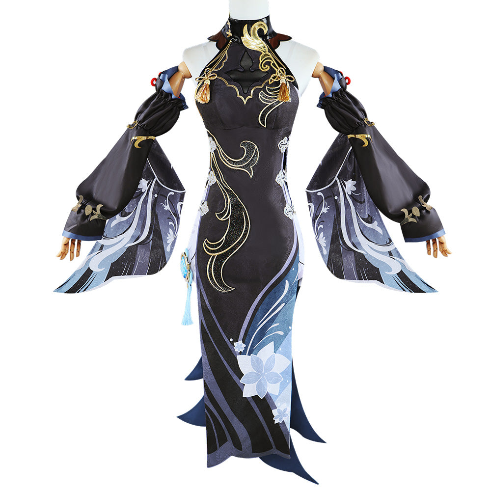 Genshin Impact Shenhe New Skin Cosplay Costume