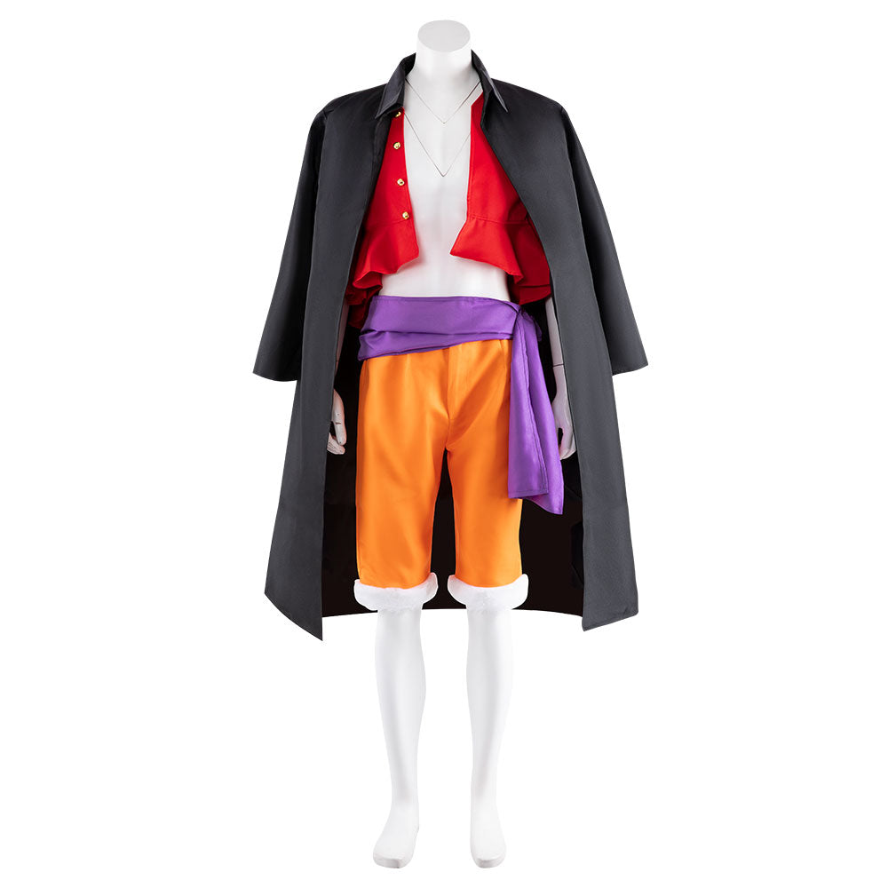 One Piece Onigashima Luffy Cosplay Costume