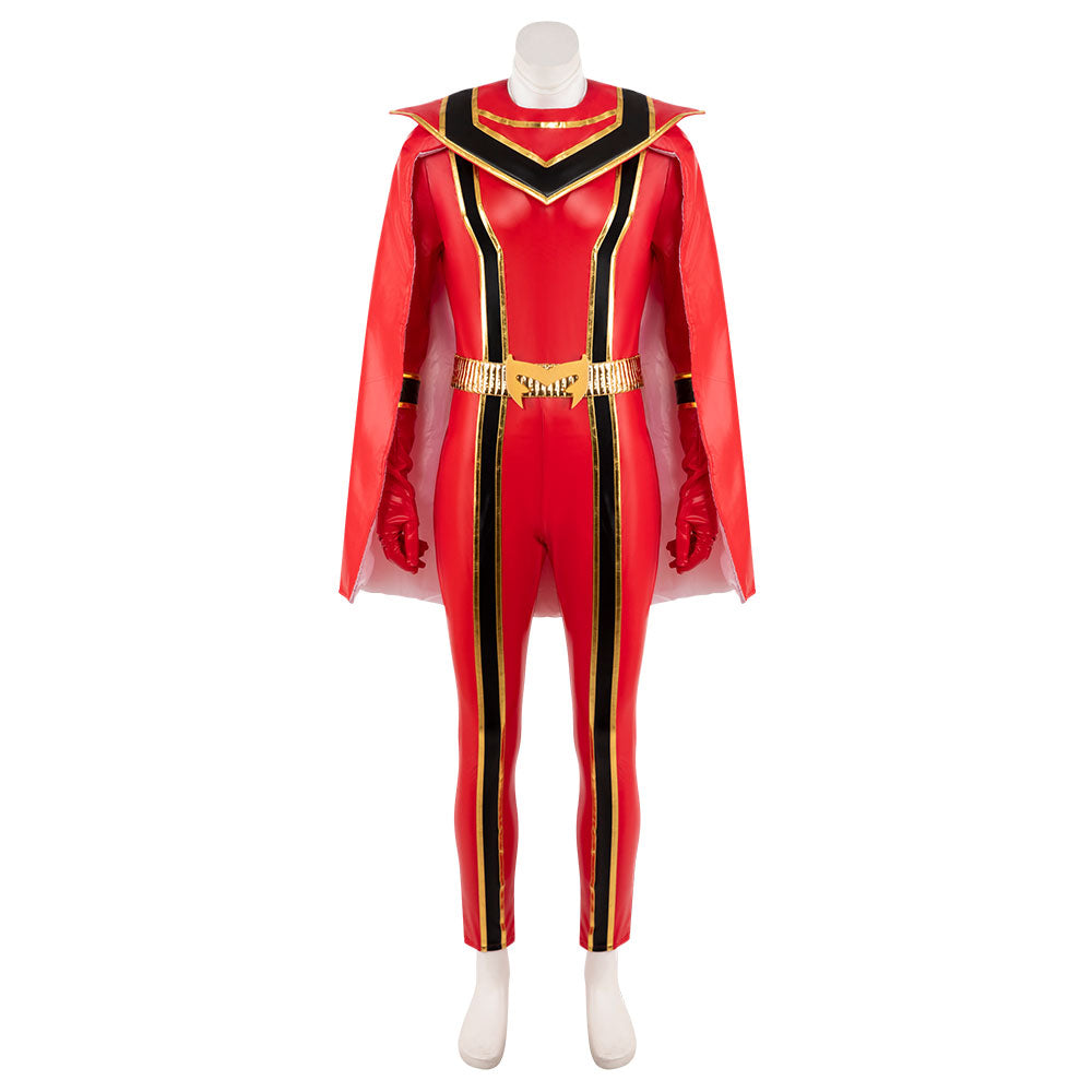 Power Rangers Mystic Force Red Mystic Ranger Cosplay Costume