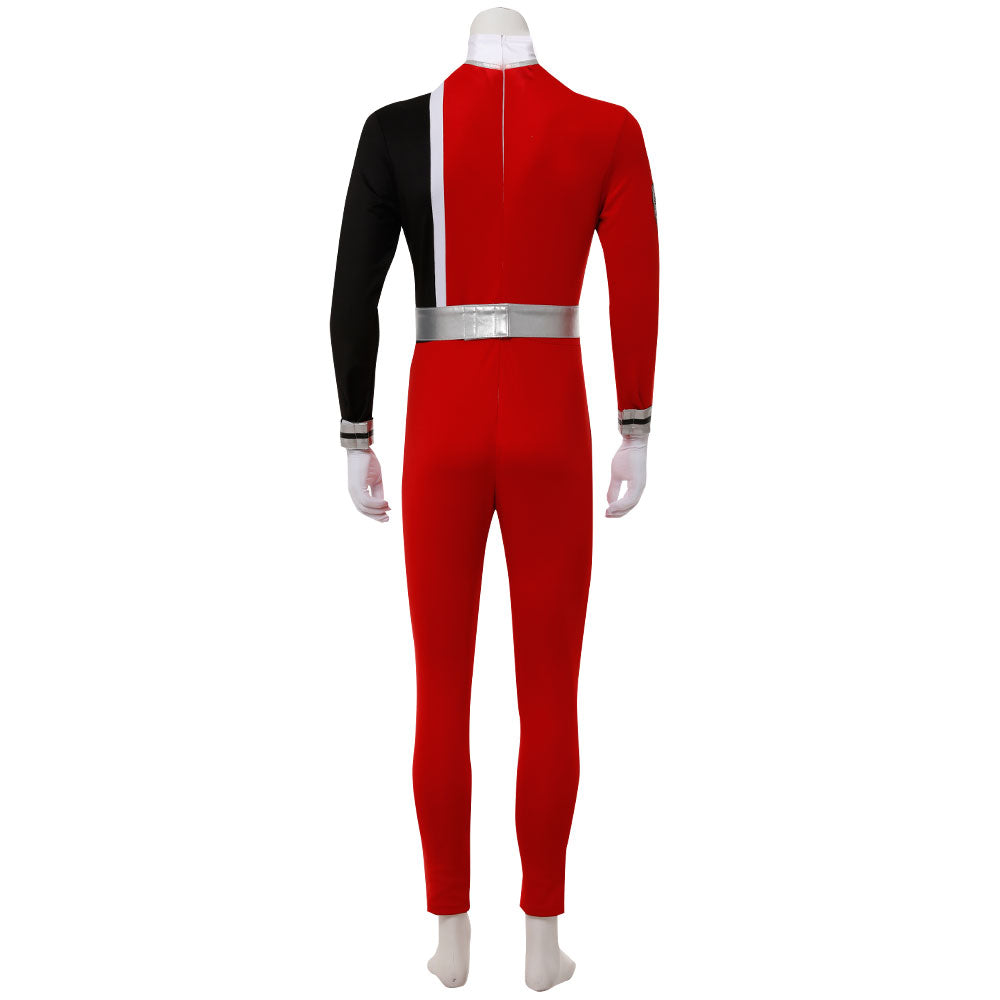 Power Rangers SPD Red Ranger Cosplay Costume