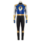 Power Rangers Ninja Storm Navy Thunder Ranger Cosplay Costume