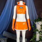 Space Channel 5 Ulala Orange Cosplay Costume