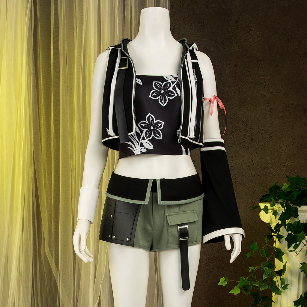 Final Fantasy VII Yuffie Kisaragi Cosplay Costume - A Edition