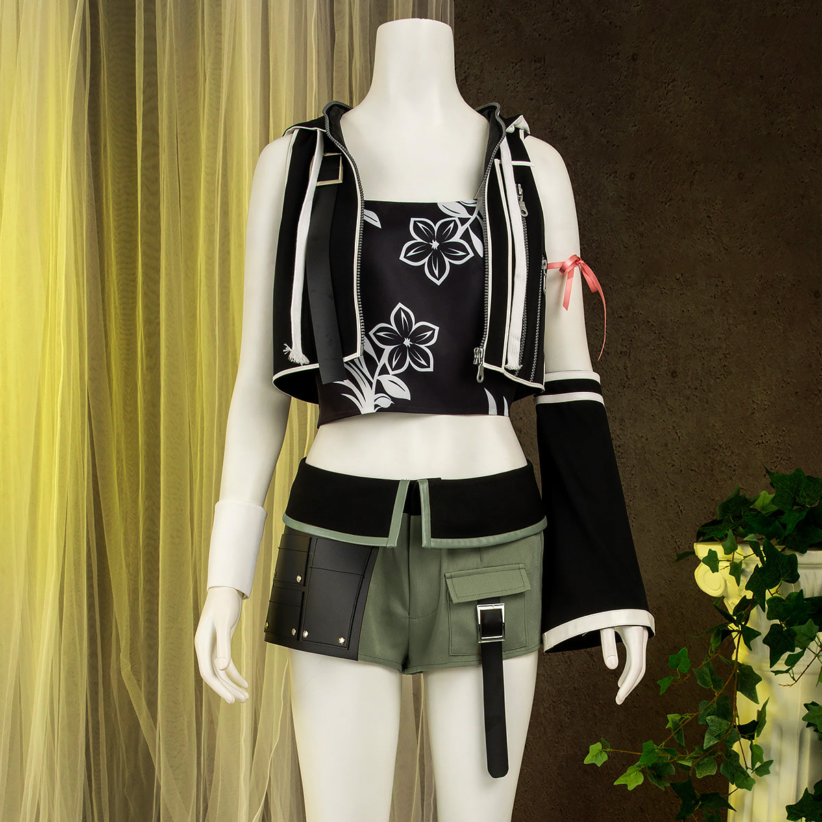Final Fantasy VII Yuffie Kisaragi Cosplay Costume - A Edition