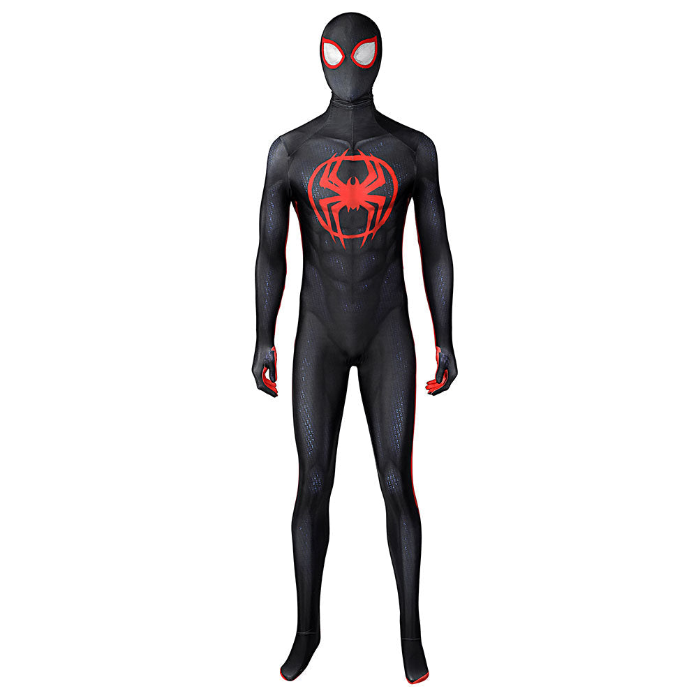 Across the Spider-Verse Miles Morales Cosplay Jumpsuit