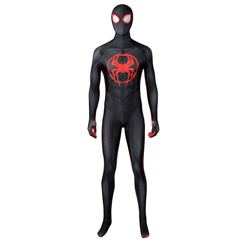Across the Spider-Verse Miles Morales Cosplay Jumpsuit
