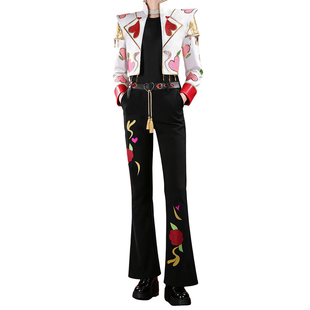 Hazbin Hotel Alastor Valentine's Day Cosplay Costume